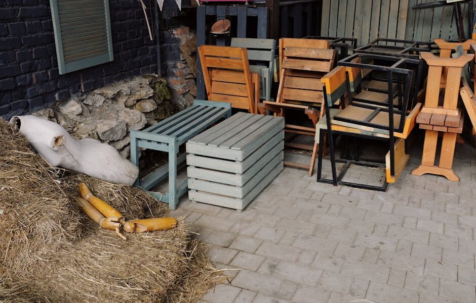 Eko krzesła z materiałów z recyklingu – przyszłość meblarstwa