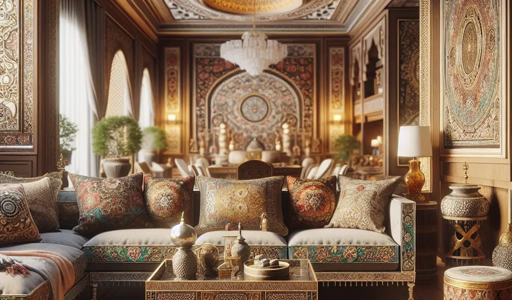 Orientalne inspiracje: tureckie meble i małe stoliki dla wyjątkowego wnętrza